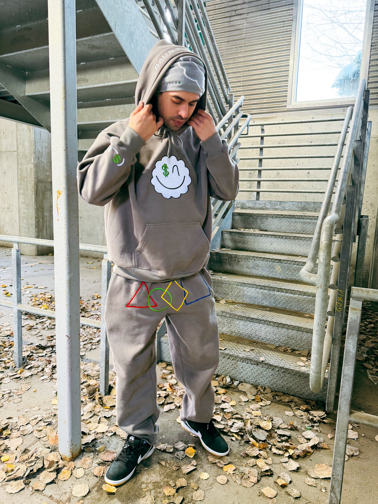 SWEATSUIT SET (GRY)